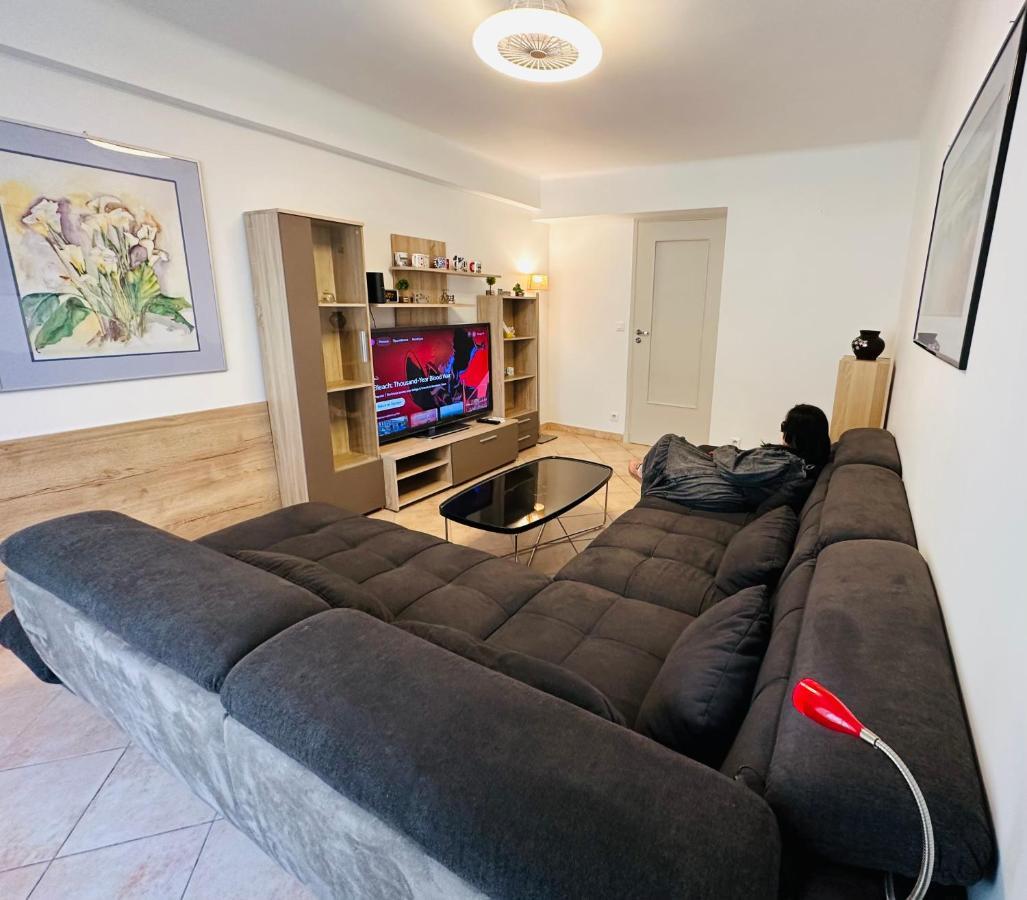 The Nice - 3 Rooms, 3Air Cond, 3Tv, 3Fans, 2 Wc, Wifi Everywhere 5Min Aeroport, Train, Beach, 1Min Tram, 15 Min Centre, Port, Parking Possible Екстер'єр фото